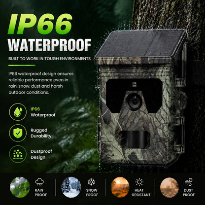 Solar Trail Camera | Motion-Activated Wildlife &amp; Night Vision - SunTweet