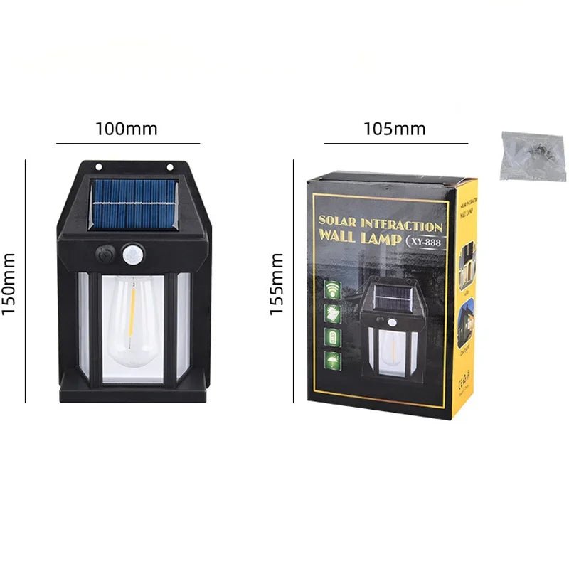 Solar Tungsten Filament Wall Lamp - SunTweet