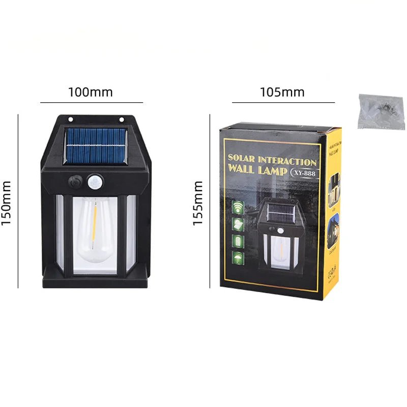 Solar Tungsten Filament Wall Lamp - SunTweet