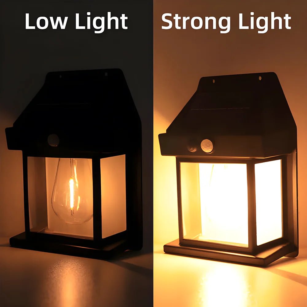 Solar Tungsten Filament Wall Lamp - SunTweet