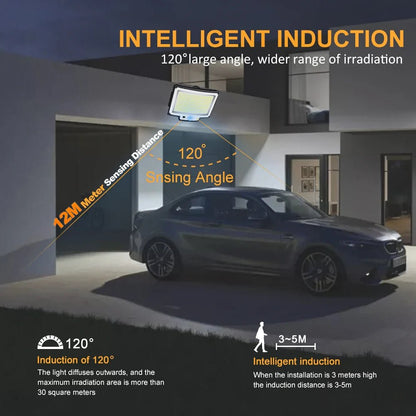 Solar Wall Light 328/348 LED | Super Bright Motion Sensor Outdoor Security Light - SunTweet