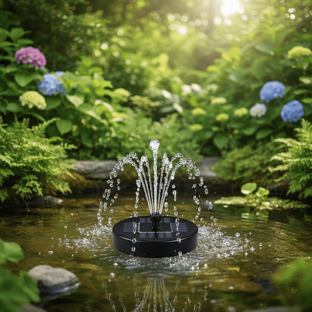 Solar Water Fountain - SunTweet