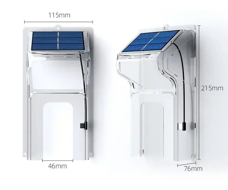 Solar Wireless Video Doorbell | WiFi Smart Door Camera with Intercom &amp; Peephole - SunTweet