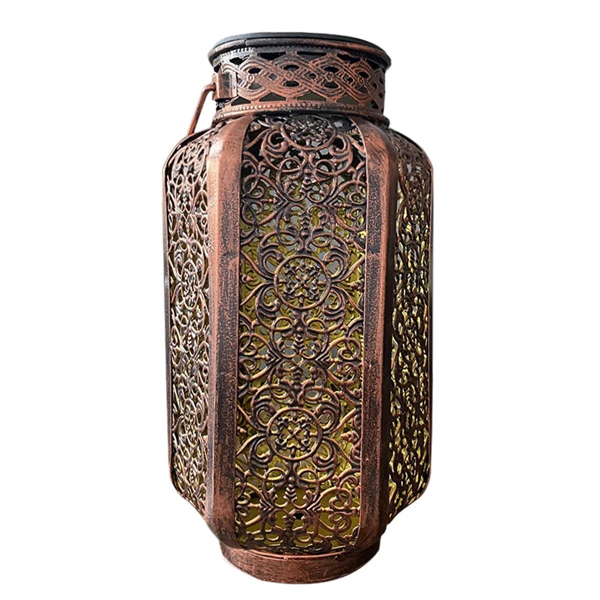 Solar Wrought Iron Projection Lantern - SunTweet