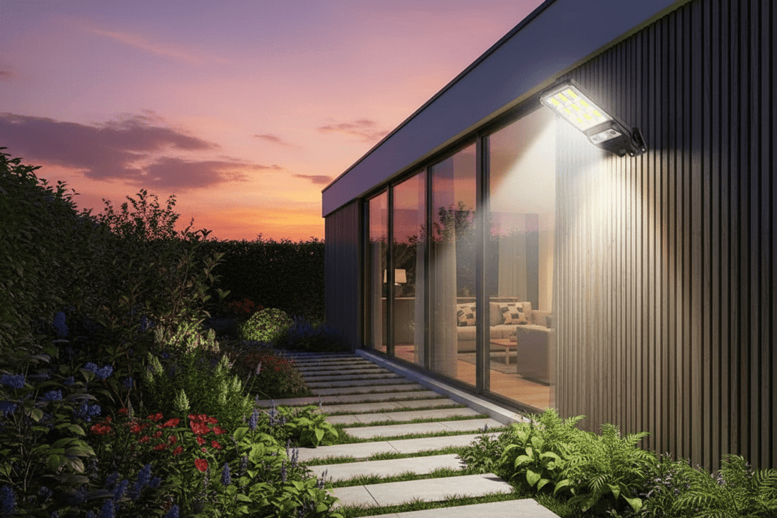 Super Bright Solar Wall Lamp 122 LED - SunTweet