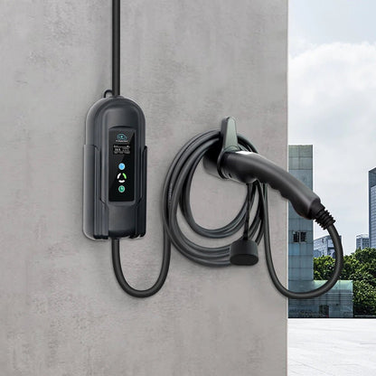 Type 2 EV Charging Plug Holder &amp; Cable Hook - SunTweet