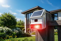 Wireless Solar Sound Light Flash Horn Alarm - SunTweet